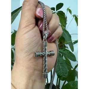 Spiral Heavy Industry Cross (for both men and women)